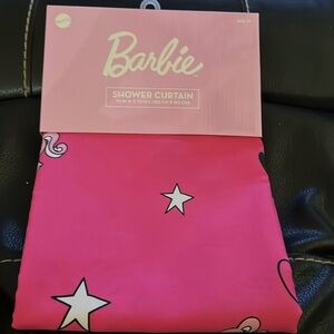 Barbie Fabric Shower Curtain 72Wx72L New